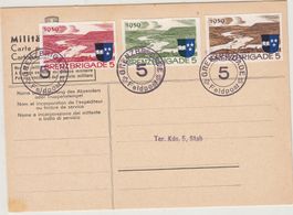Militärpostkarte 2. Wk Mit Soldatenmarke