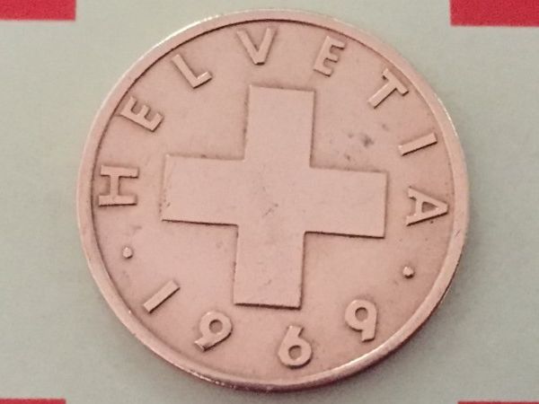 Tutti le monete: 2 Rappen 1969 vz – Usato da Elsau venduto da herbybay
