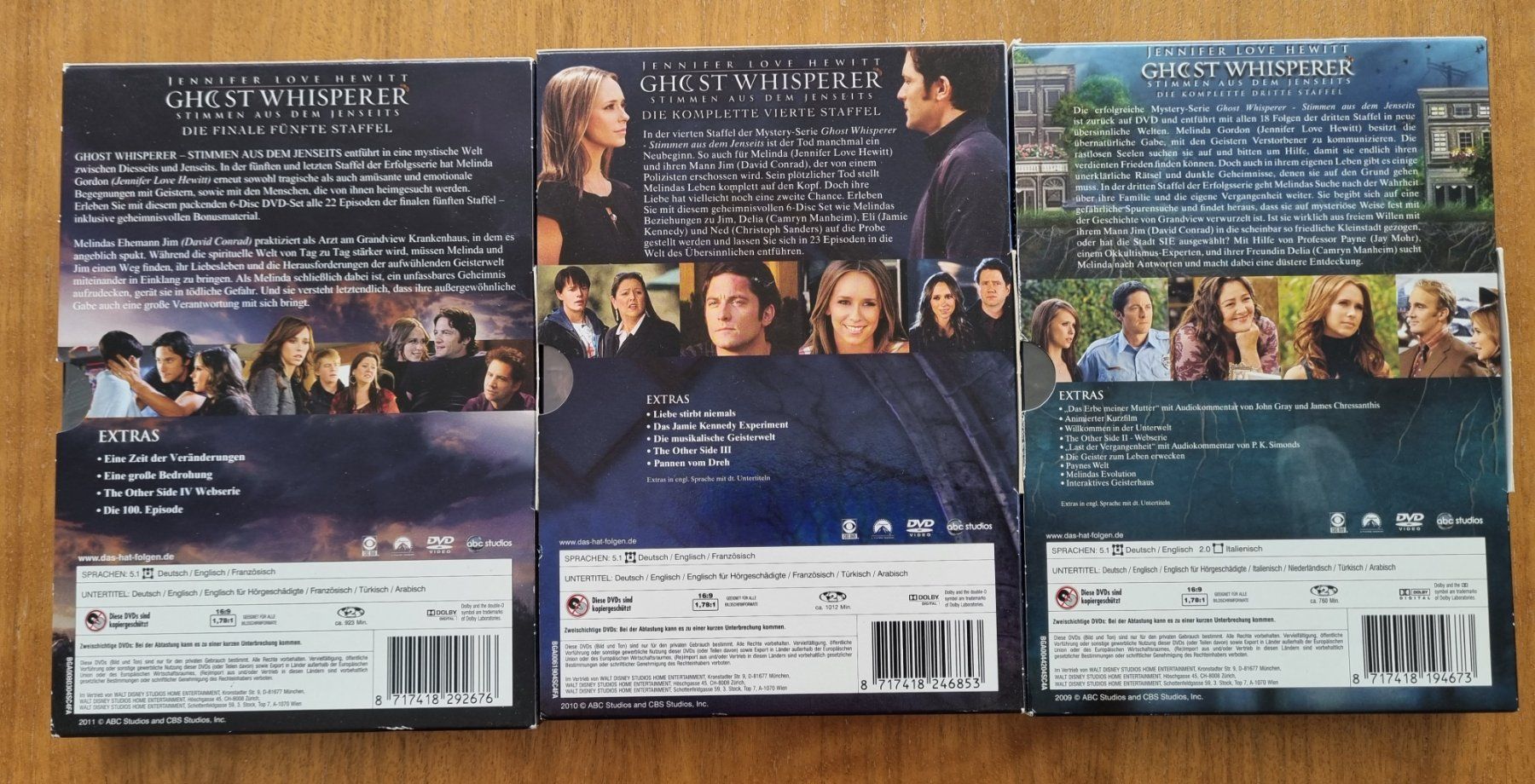 Tutti i DVDs: DVD Sammlung *Ghost Whisperer* – Nuovo (secondo la descrizione) da Nottwil venduto da Janny77 1