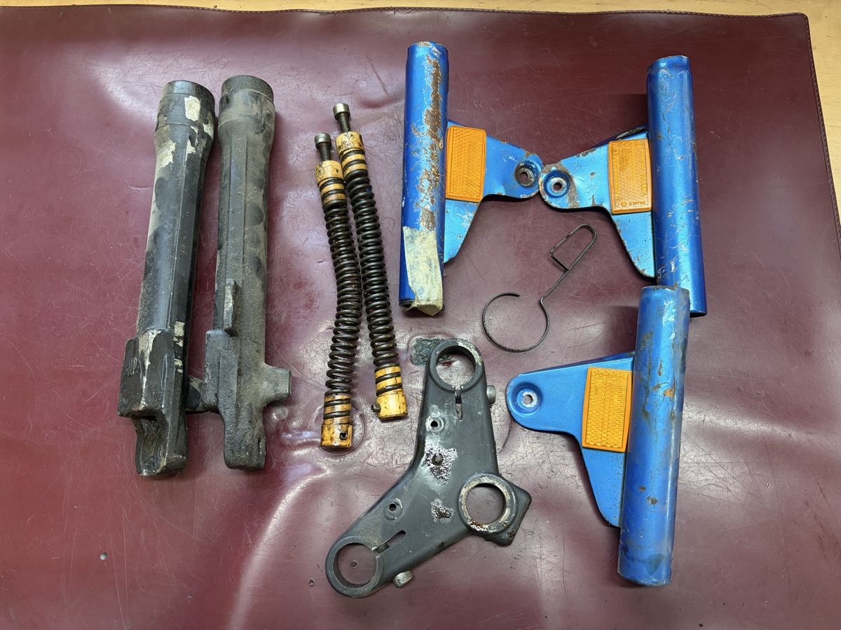 Sachs Mofa-Ersatzteile: Mofa Sachs 503 Turbo Gabel Teile – Gebraucht aus Latterbach von Bbutz98
