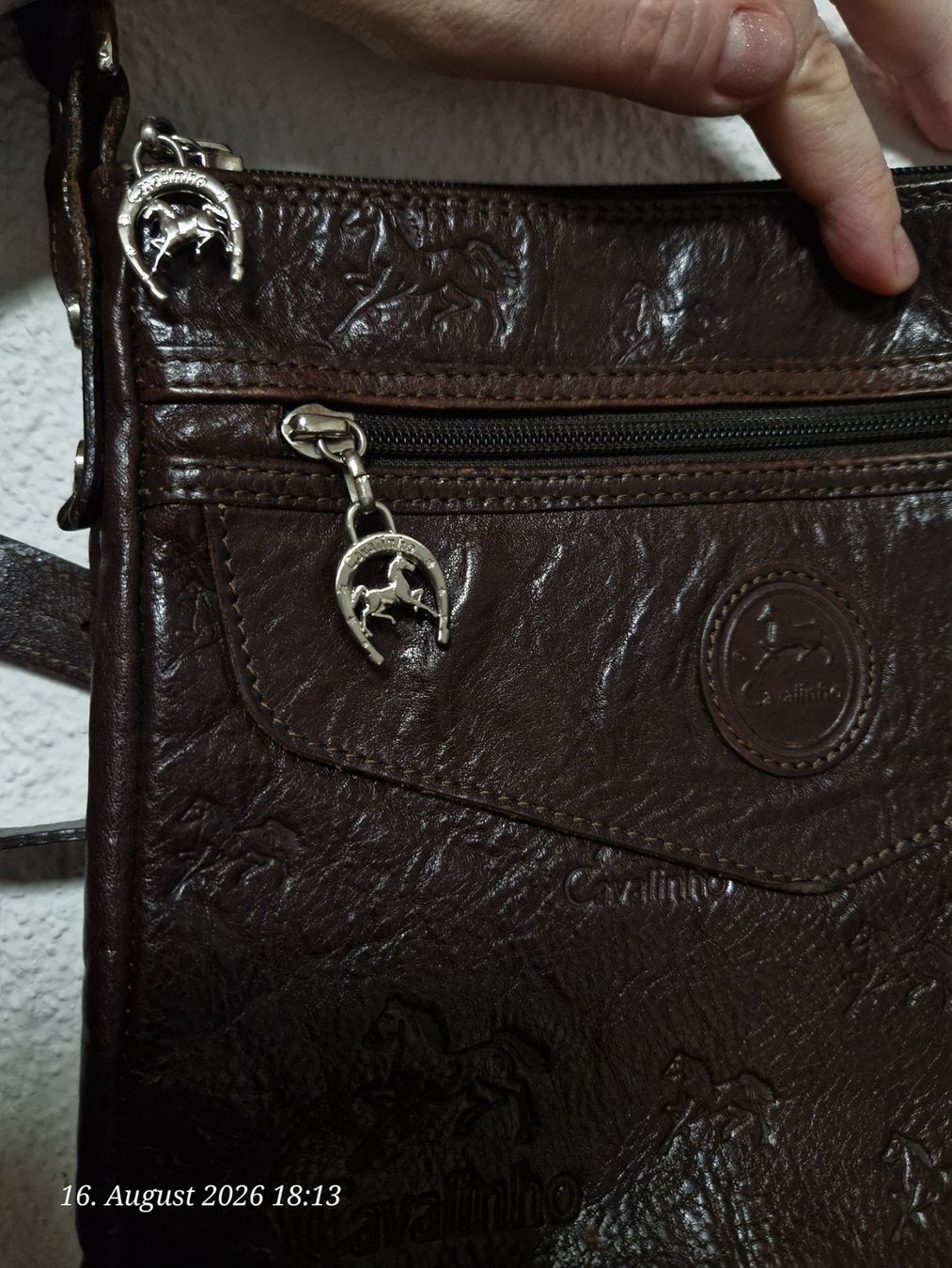 Borse da donna: Cavalinho Ledertasche dunkelbraun – Usato da Frauenfeld venduto da Steiner0412 3