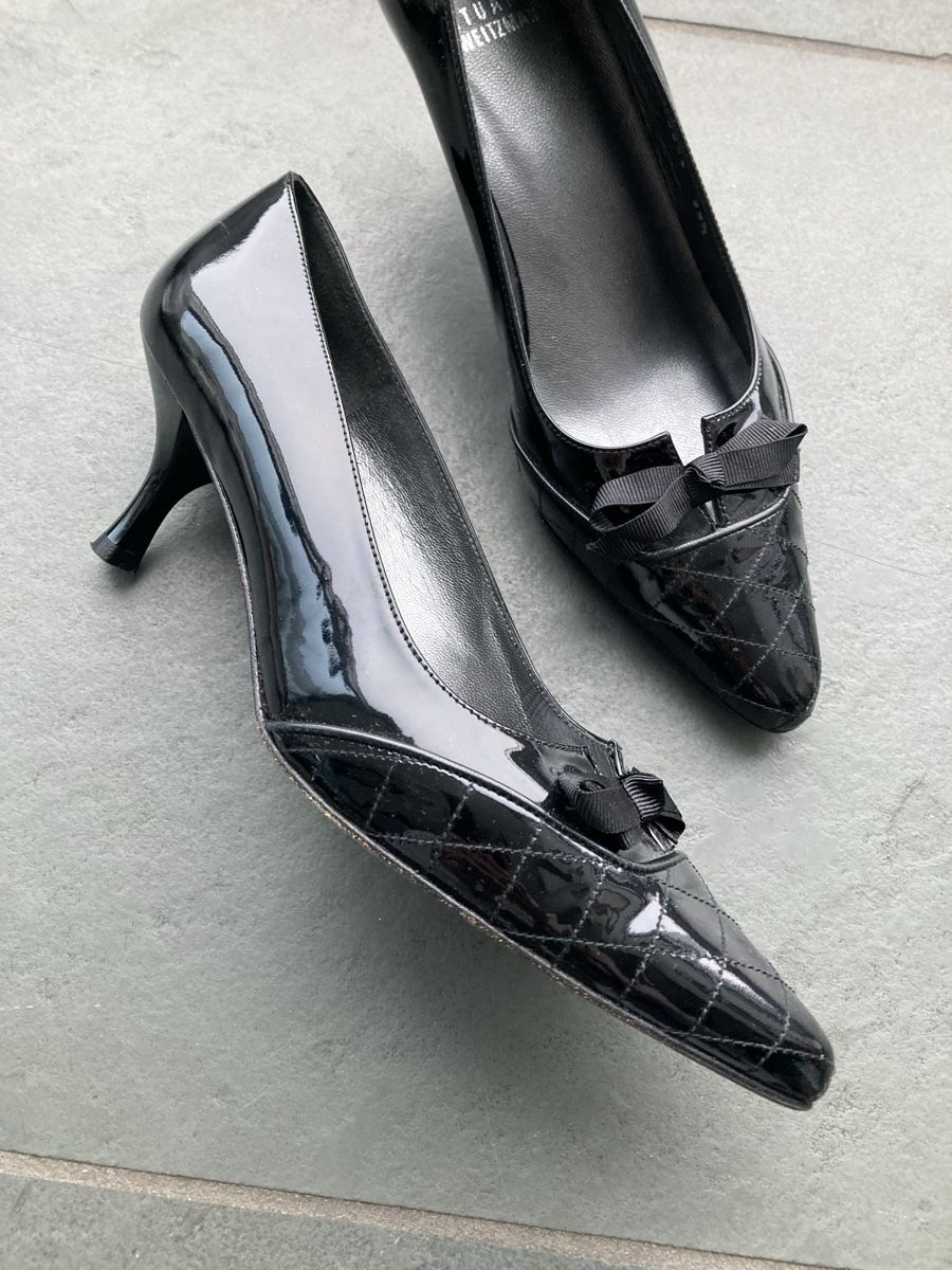 Stuart Weitzman Scarpe da donna: Stuart Weitzman Lackpumps, Gr. 39.5, super bequem! – Usato da Zürich venduto da elegantissima2 2