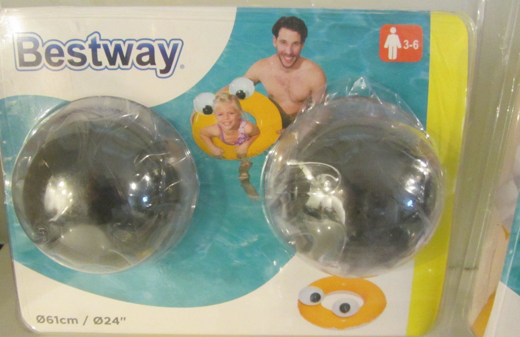 Salvagente: 2 Schwimmringe "Big Eyes" 61 cm     3- 6 J. – Nuovo (secondo la descrizione) da Egliswil venduto da chroetli22 1