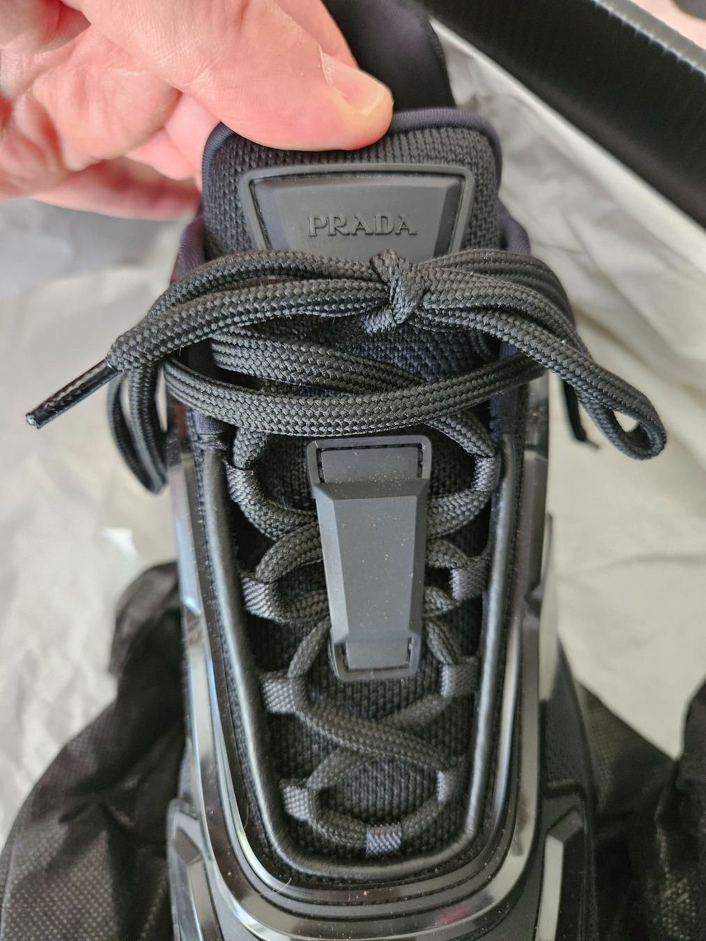 Prada Scarpe da uomo: Prada - Cloudbust Thunder sneakers for men – Usato da Horgen venduto da Biffy2010 1