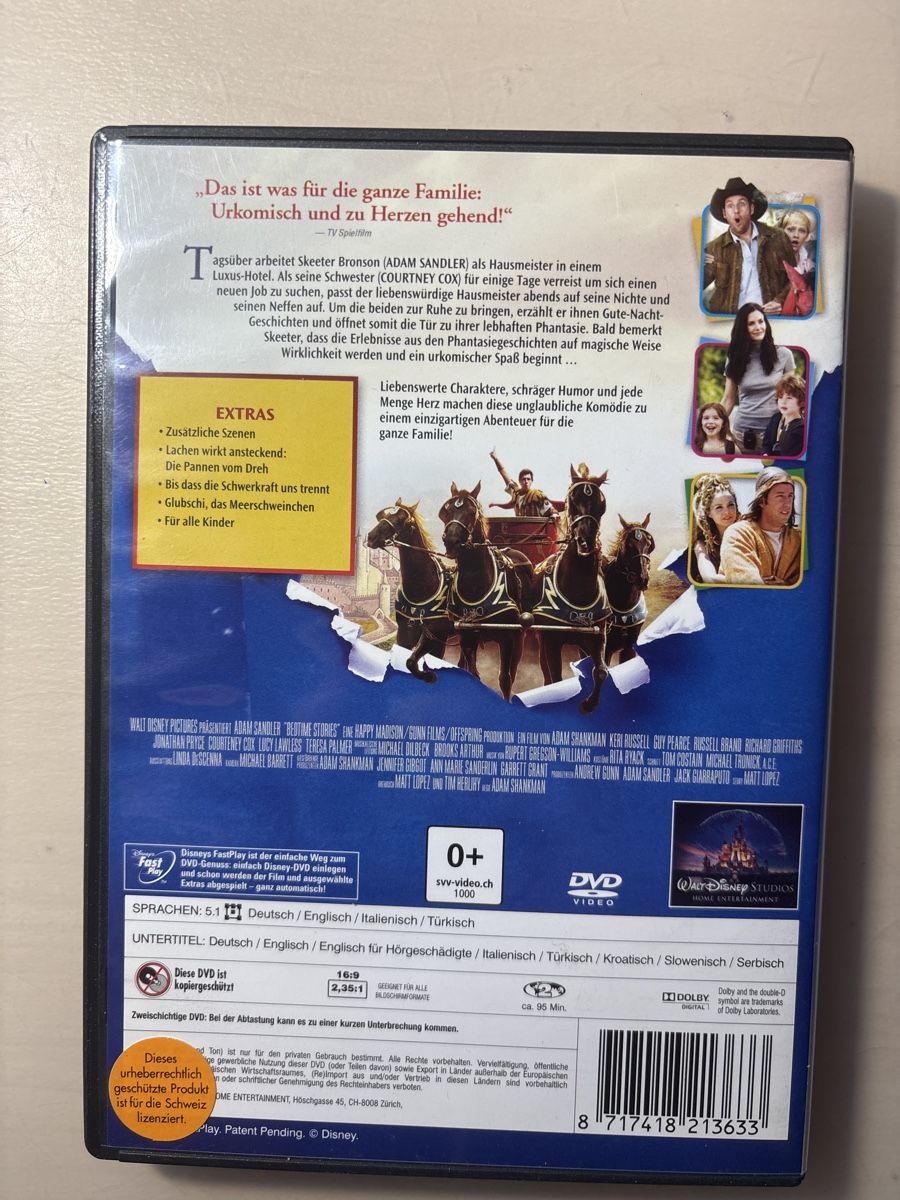 Tutti i DVDs: Bedtime Stories (2805) – Usato da Ruswil venduto da Slivio_ 1