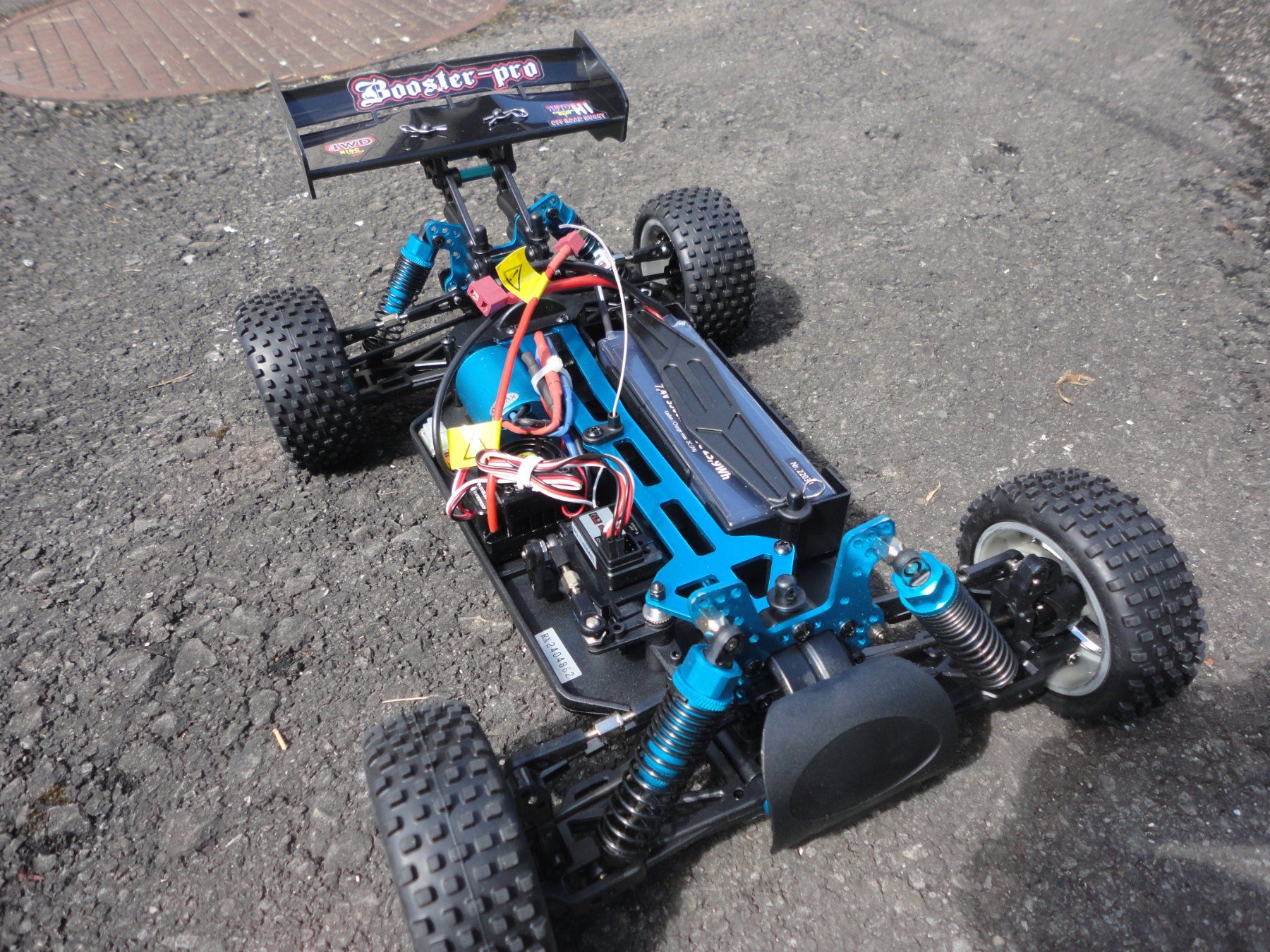 Modellismo RC: Rennbuggy 1:10 4WD Lipo, Brushless – Nuovo e nell'imballaggio originale da Horgen venduto da RcModell 4