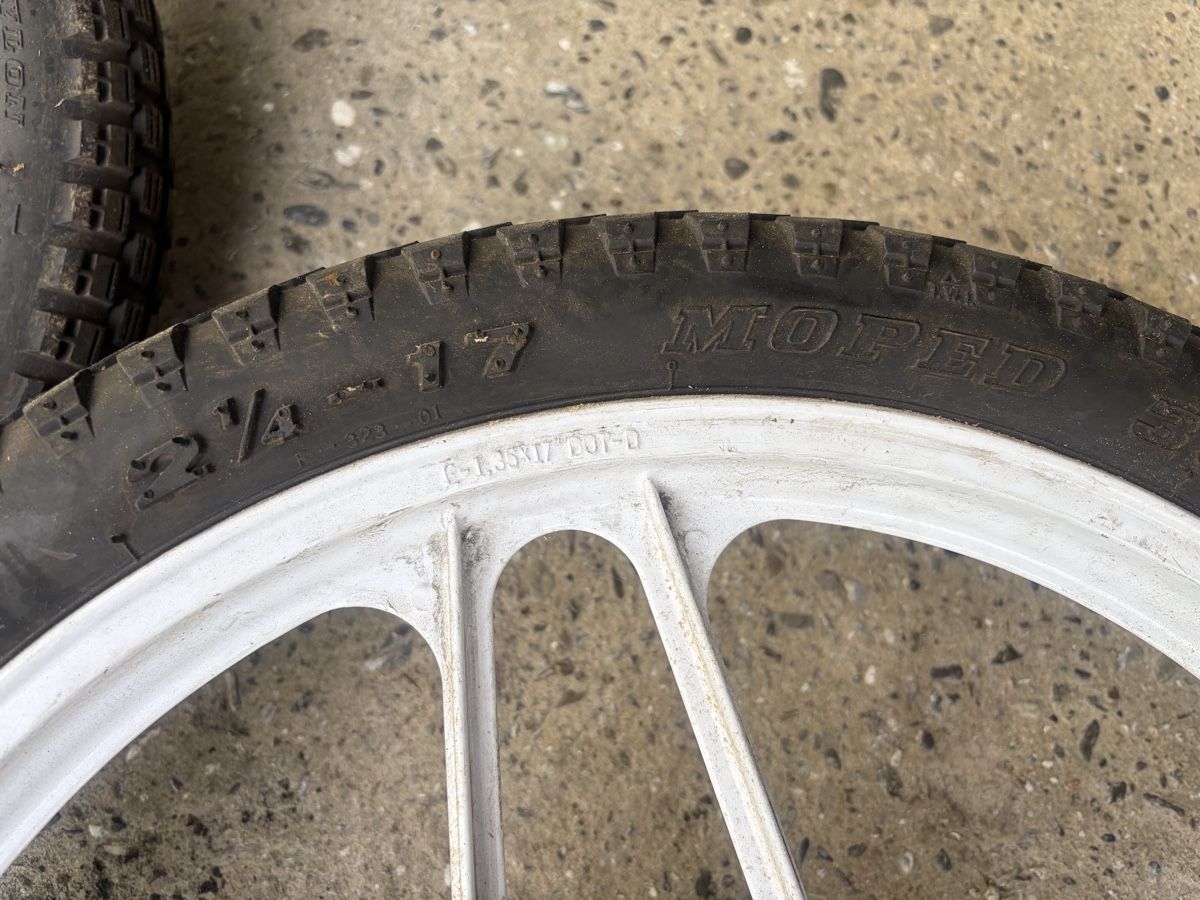 Pneumatici & Ruote complete: Mofa Sachs 503 17 Zoll Räder – Difettoso da Latterbach venduto da Bbutz98 3