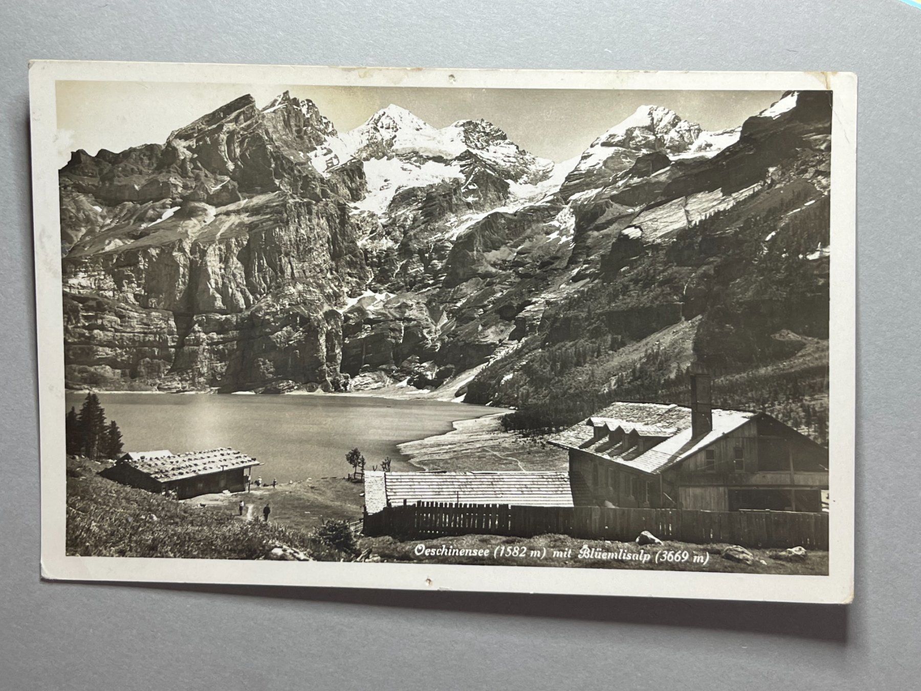 Ansichtskarten: Oeschinensee – Gebraucht aus Steg VS von danwer74