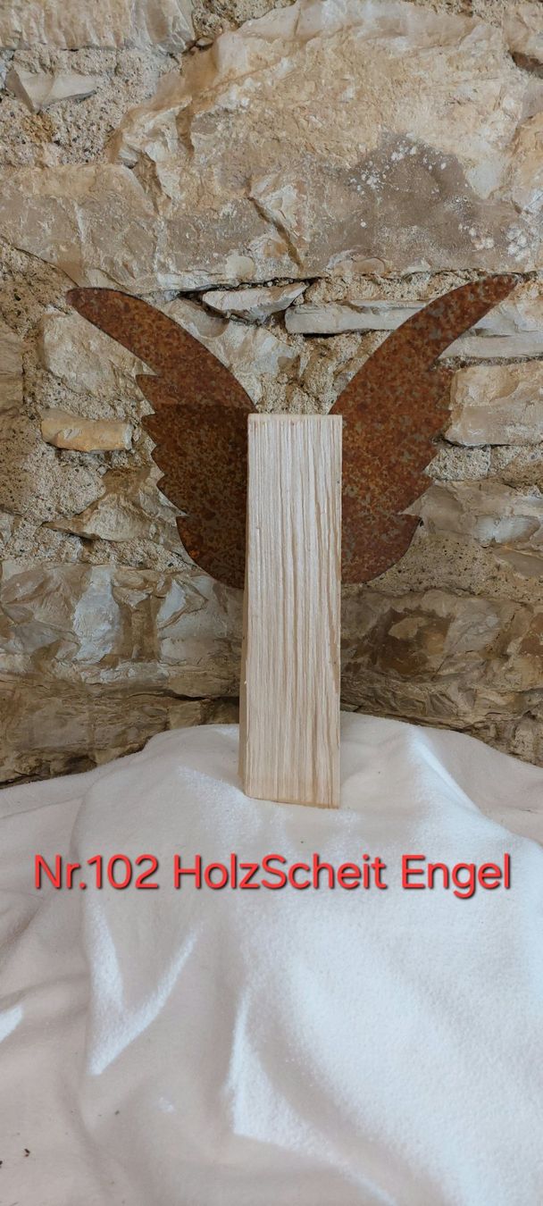 Holzartikel: Holz Scheit Engel Klein – Neu (gemäss Beschreibung) aus Lohn SH von Zwierbel 4