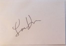 Larry King 1931-2021 Autogramm signiert Karte 10x15cm