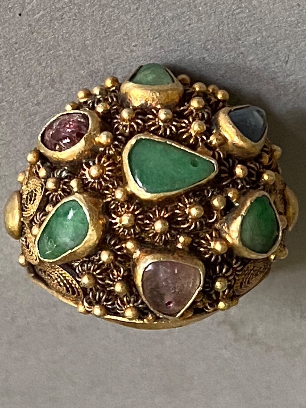 Anelli: RING **JADE/SAPHIR/GRANAT** – Nuovo (secondo la descrizione) da Basel venduto da shorthills_2013 4