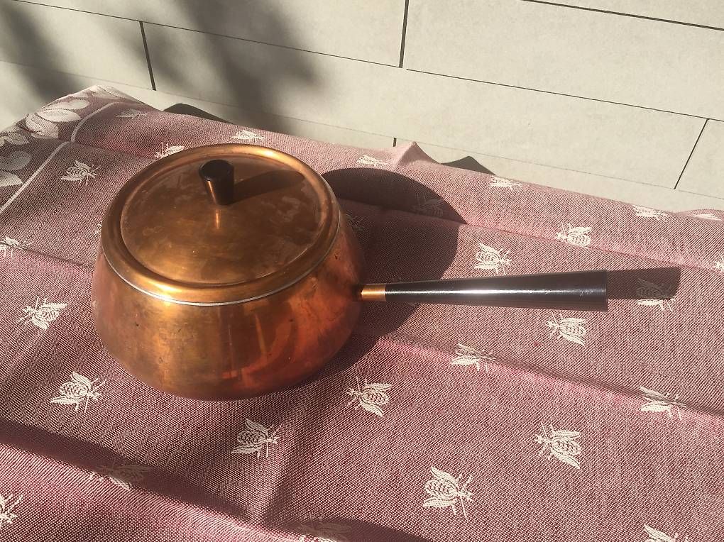 Pentole: Set fondue bourguignonne - chinoise in rame – Usato da Zollikon venduto da omega_lex 1