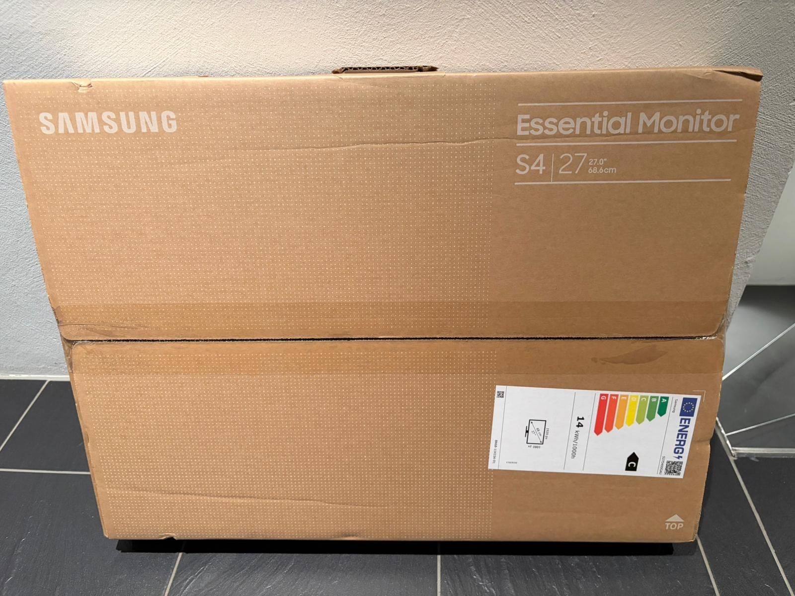 Samsung Monitor: Samsung Bildschirm mit Logitech Tastatur + Maus – Nuovo e nell'imballaggio originale da Zimmerwald venduto da Noelou19 1