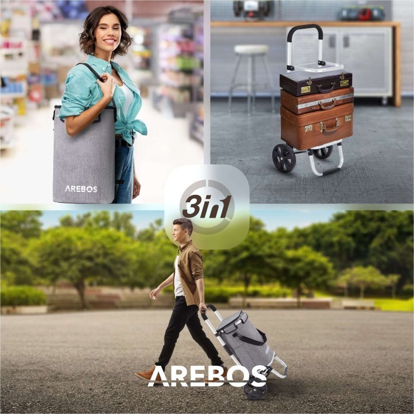 Altro per la casa: 3in1 Einkaufstrolley Grau - NEU – Nuovo (secondo la descrizione) da Nebikon venduto da warendiscount 2