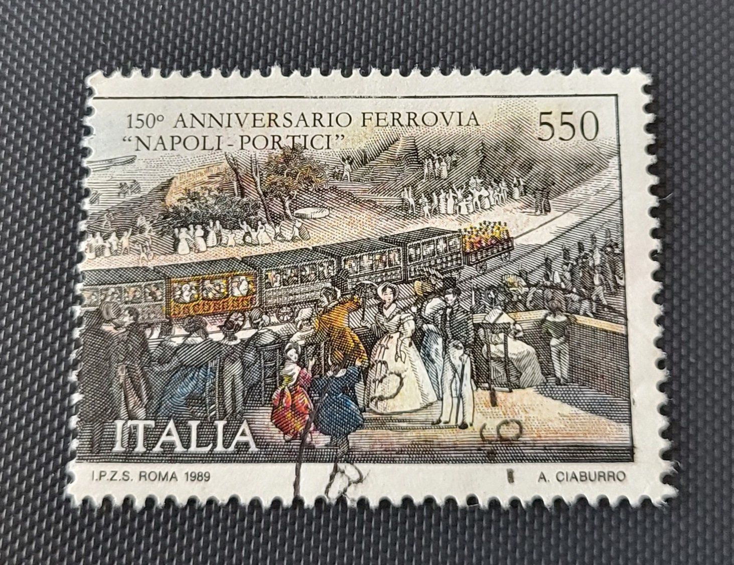 Tutti i francobolli: Italien 1989 briefmarke – Usato da St Gallen venduto da Stampsalshobby