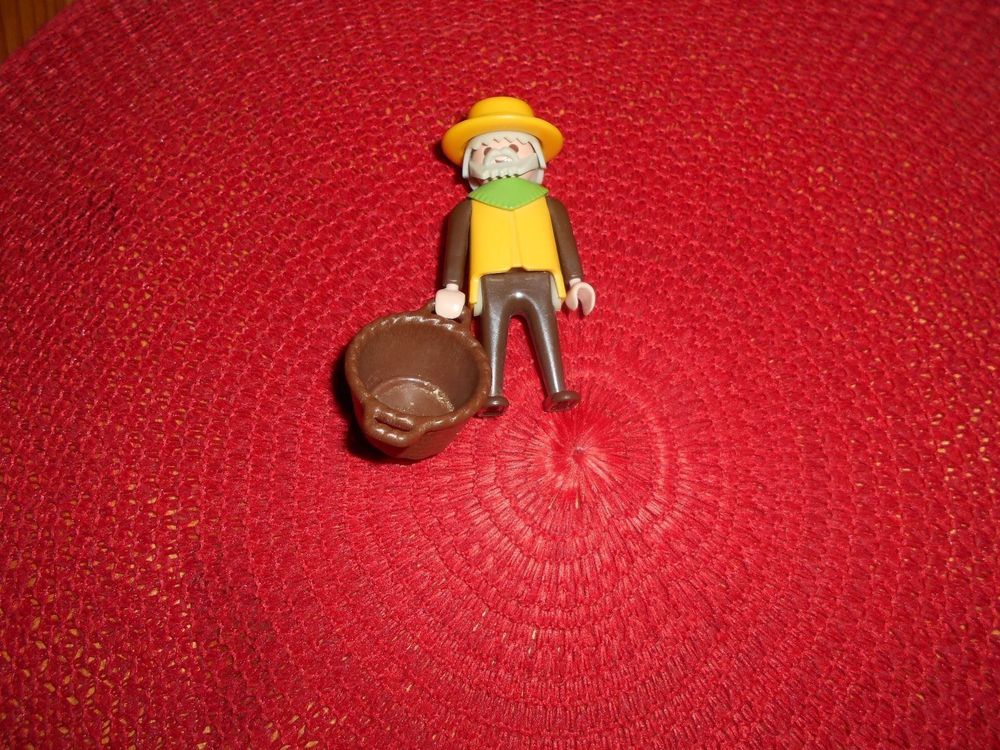 Playmobil Figur Gärtner mit Korb Kaufen auf Ricardo