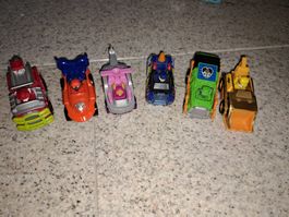 Paw Patrol Fahrzeuge 6er Set