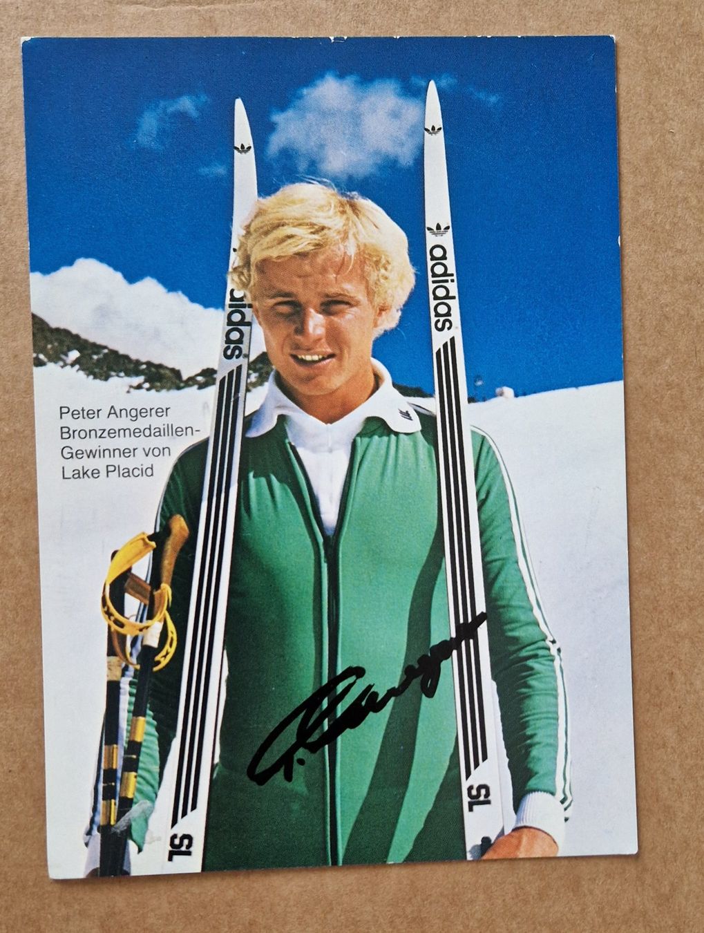 Autografi: Peter Angerer - handsigniert sk – Usato da Menziken venduto da Autogramme