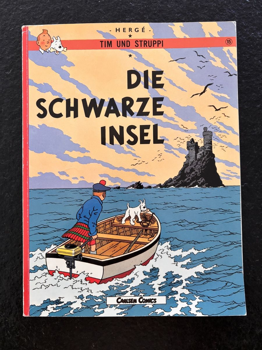Fumetti: Tim und Struppi Die Schwarze Insel Comic Carlsen Comics – Usato da Stachen venduto da stachi08