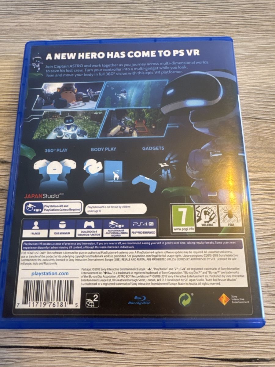 Giochi: Jeu PS4 ASTRO BOT Rescue Mission VR – Usato da Courrendlin venduto da jay_lkn6 2