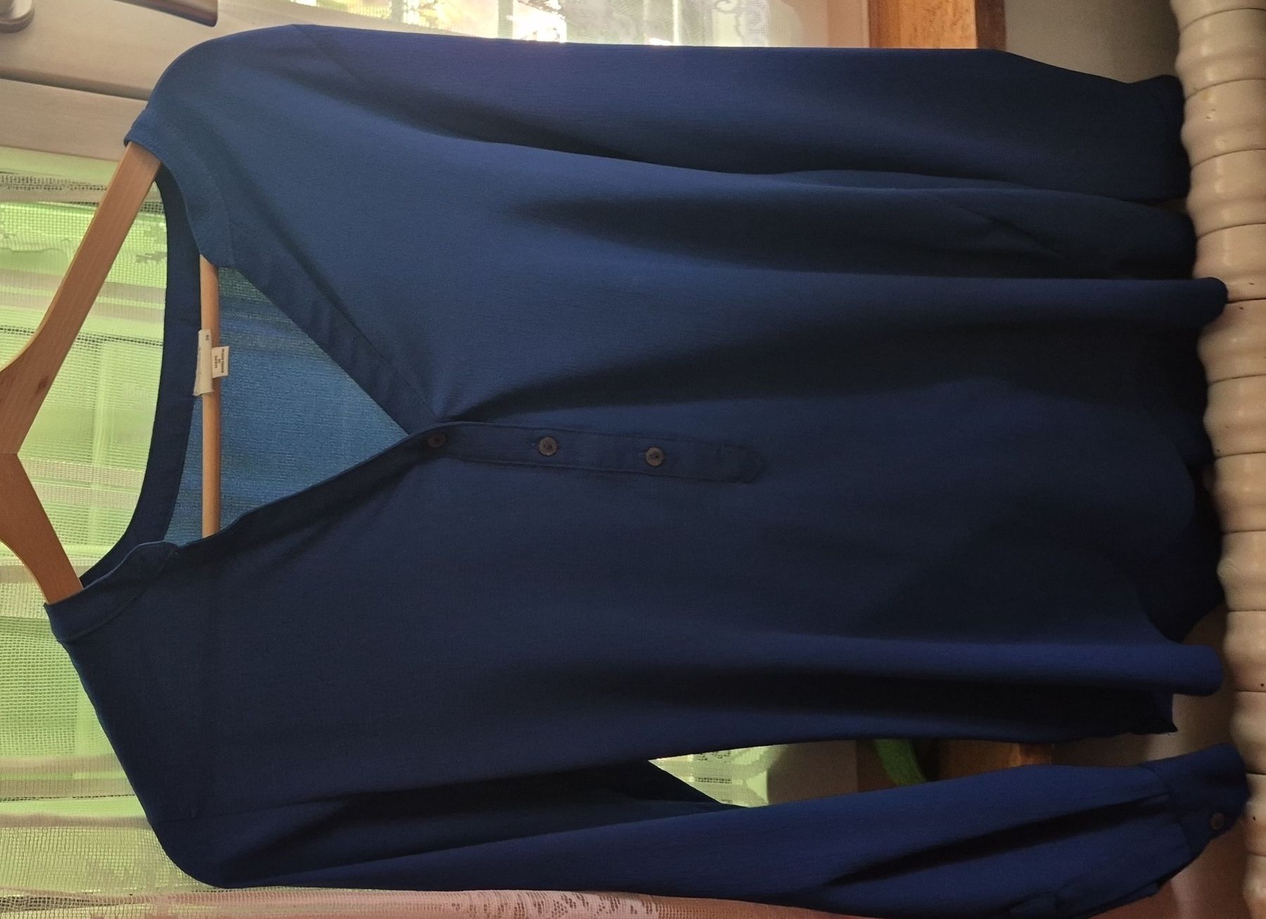 C&A Camicette: Damen Bluse dunkelblau Grösse 38 – Nuovo (secondo la descrizione) da Windisch venduto da Europapark18