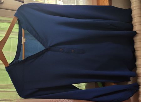 Damen Bluse dunkelblau Grösse 38