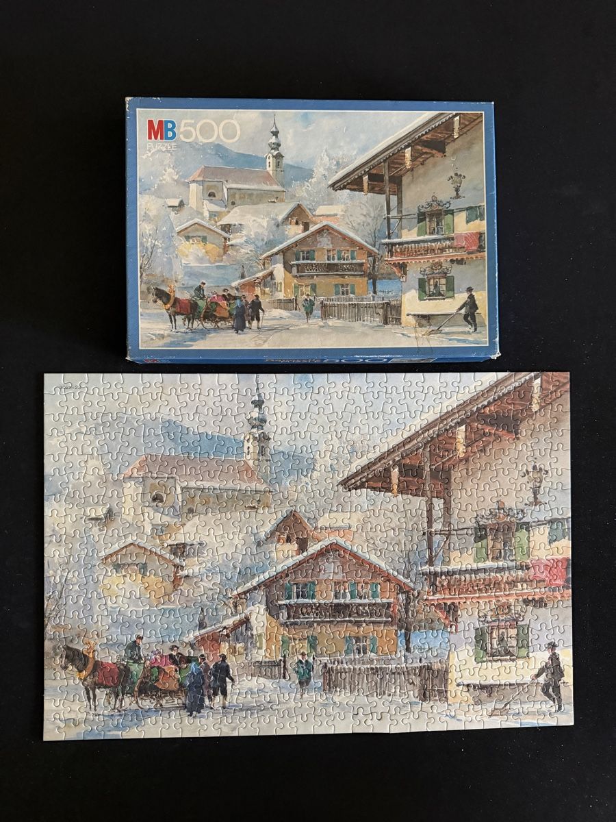 Puzzle: MB Puzzle 500 Teile, komplett – Usato da Zürich venduto da Salsera79
