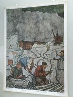 Schulwandbild Nr. 135 Steinbruch