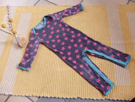 Pyjama Jako-O Laine 80-86 Strampler Wolle// Envoi / Versand