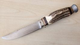 Hirschhornmesser, Jagdmesser, Outdoormesser, Vintage 23.5cm