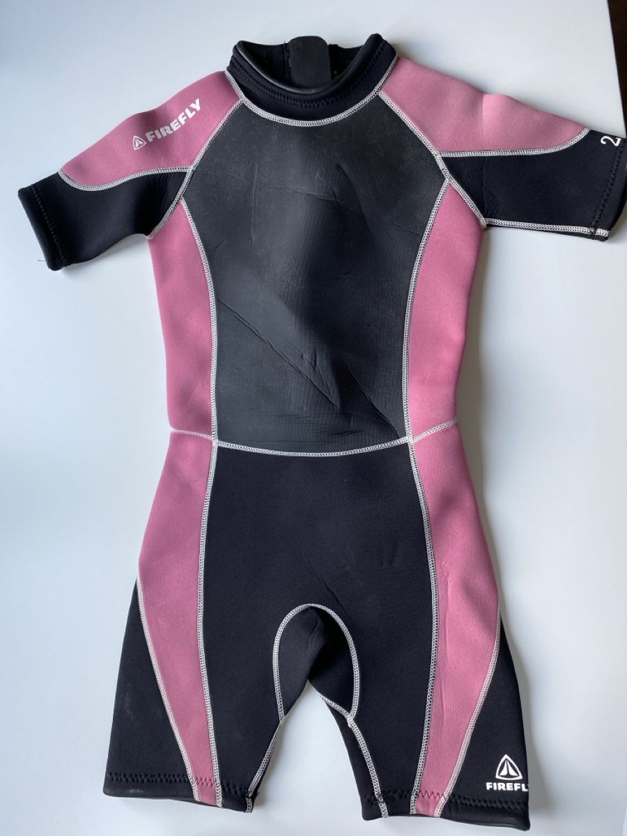 Costumi da bagno: Combinaison Néoprène Firefly, Rose/Noir – Usato da Corcelles NE venduto da Hugo_W