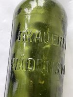 alte antike Bier Bügelflasche Flasche 1900 Brauerei Wädenswi