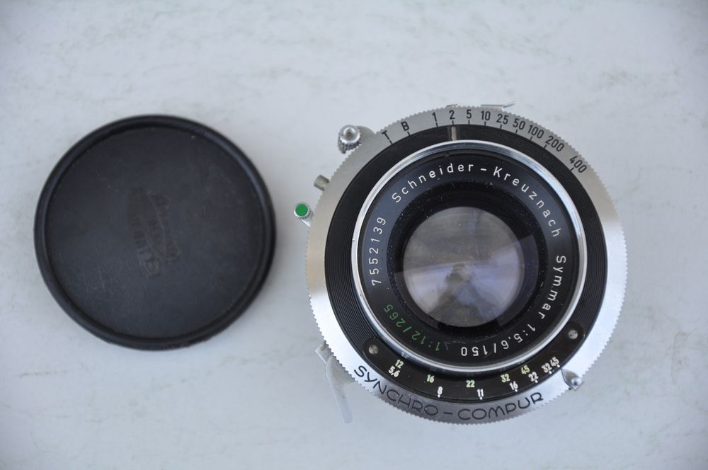 Schneider-Kreuznach Symmar 150 5.6 / 265mm f12 Sinar