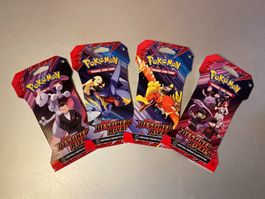 Pokemon Destined Rivals Sleeved Booster Pack Art Set
