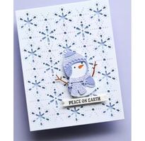 Stanzschablone Nr. 992, Weihnachten, Sterne(Sizzix geeignet)