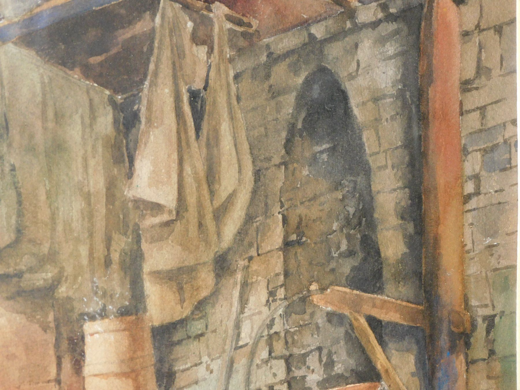 Dipinti: Tempera v Rob Elmiger - Chalet Innenleben Rustico Bild  sign – Usato da Sursee venduto da 76 8