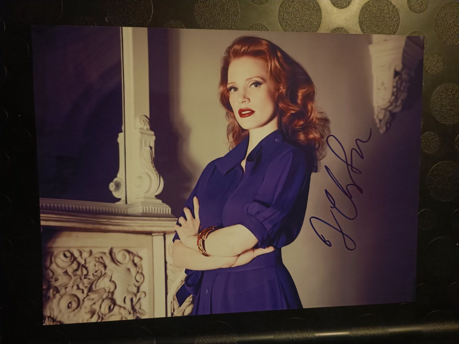 Autografi: Jessica Chastain  - handsigniert - 20x30cm – Usato da Menziken venduto da Artographs