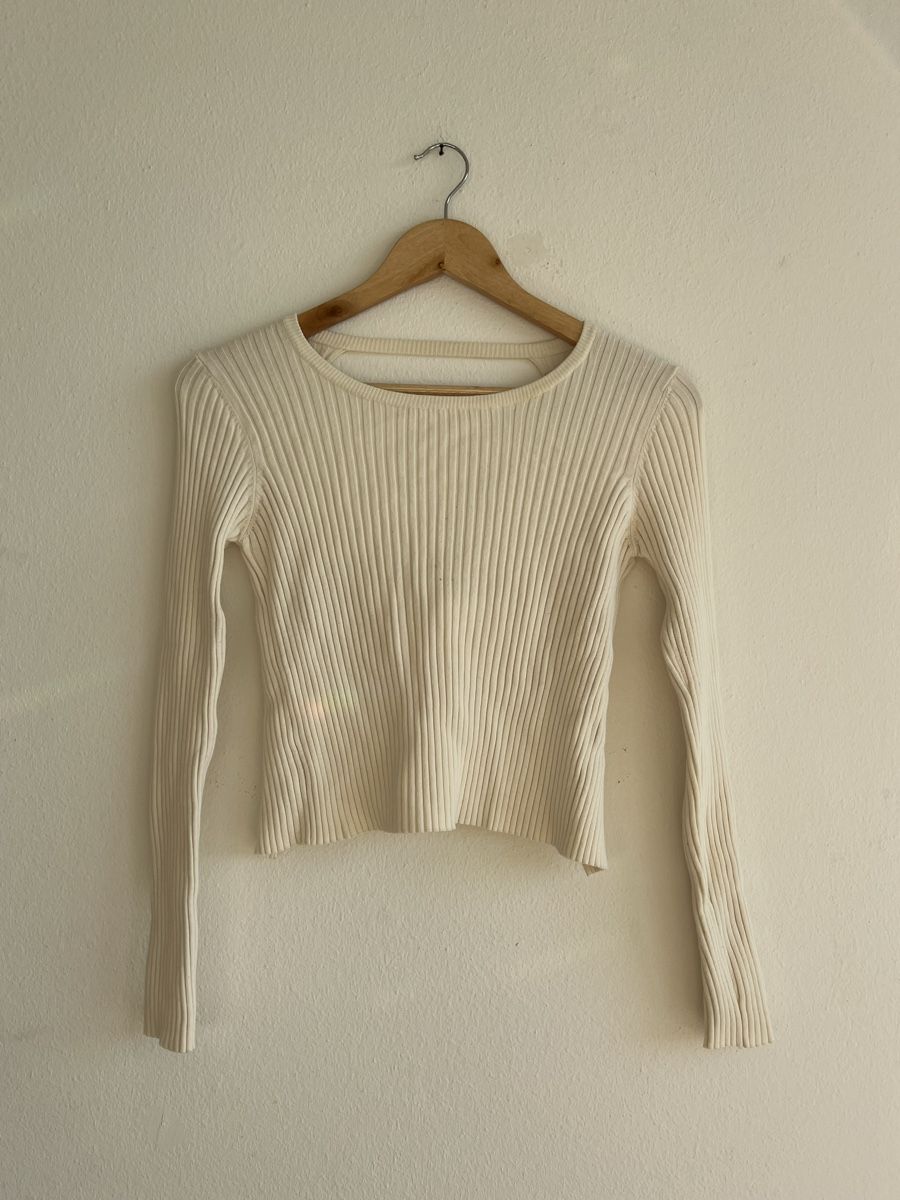 Zara Pulls & Sweat-shirts: Zara Strickpullover, Creme, Grösse M! – D'occasion à Zürich par sop_xbd7