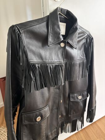 Sandro Lederjacke