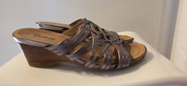 Gabor Pantolette, bronze Leder