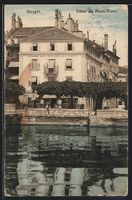 Morges, Uferpartie am Hotel du Mont Blan