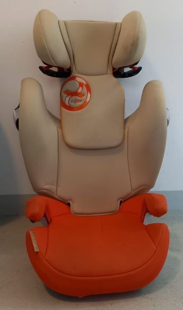 Cybex Seggiolini per auto: Cybex Solution X Kindersitz, orange/beige – Usato da Pratteln venduto da Maite09