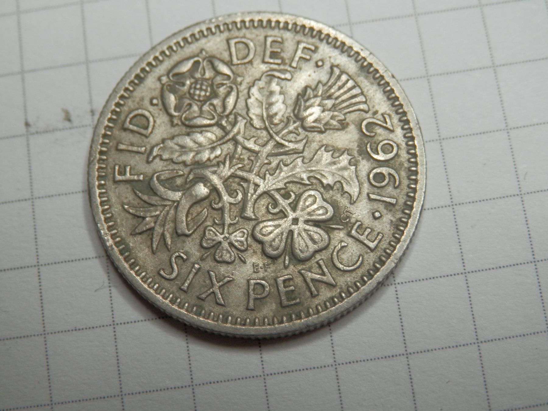 Tutti le monete: Großbritannien 6 Pence, 1962 – Usato da Weiach venduto da weiach81 1