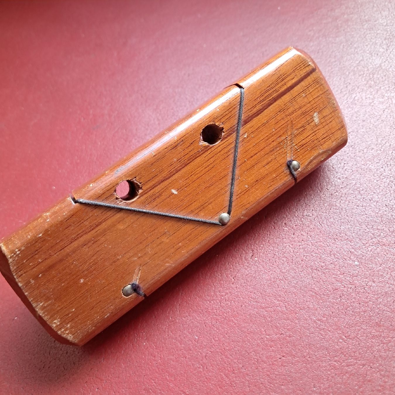 Instruments de musique: Messing Holz Blasinstrument Vintage Instrument mit Gebrauchs – D'occasion à Dietikon par una_y6wy 2