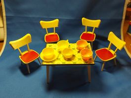 Vintage Puppenstuben Möbel Modella 1970ern