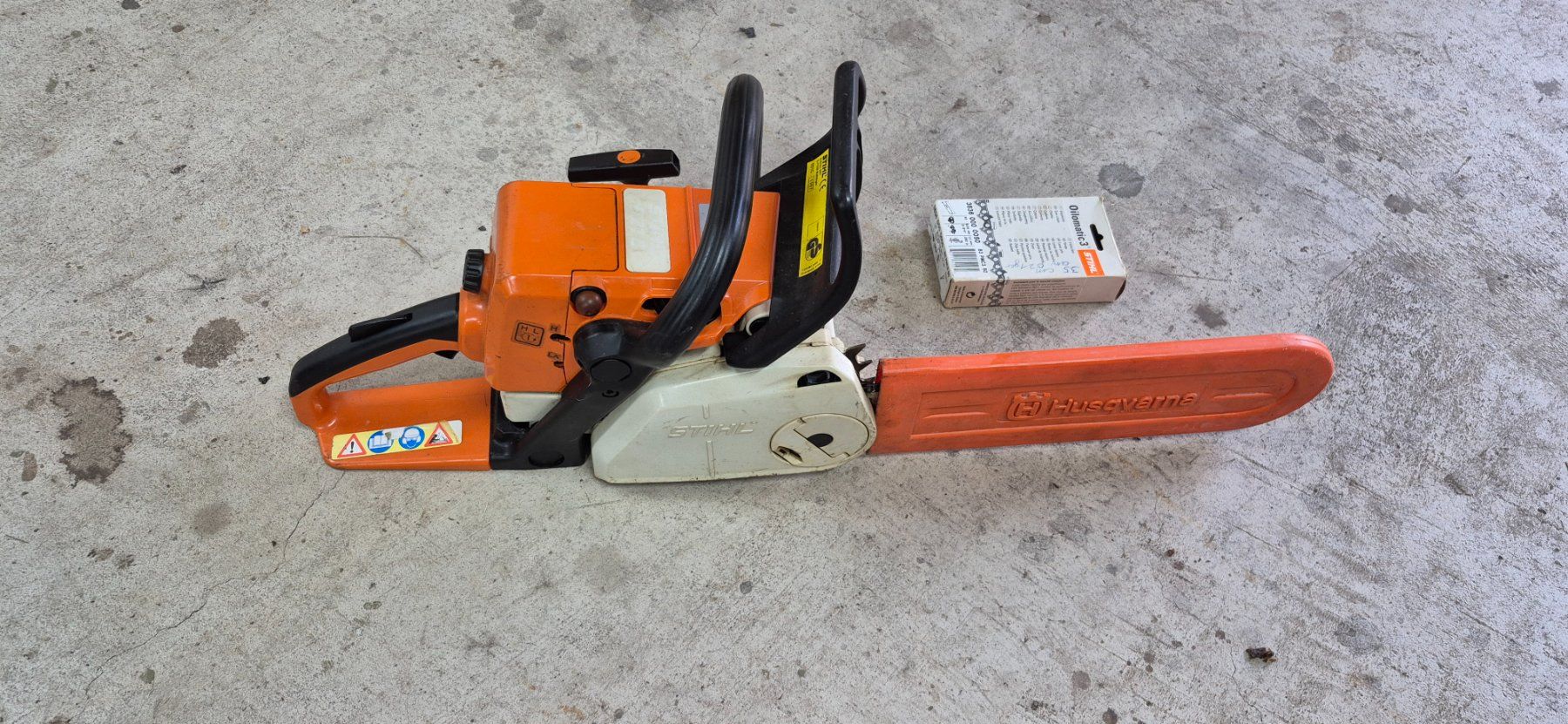Stihl Seghe: Motorsäge Stihl 021C ab Service – Usato da Egg SZ venduto da Bko1 1