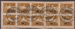 Q13) Tellknabe 132 auf Papier, Vollstempel Zweisimmen
