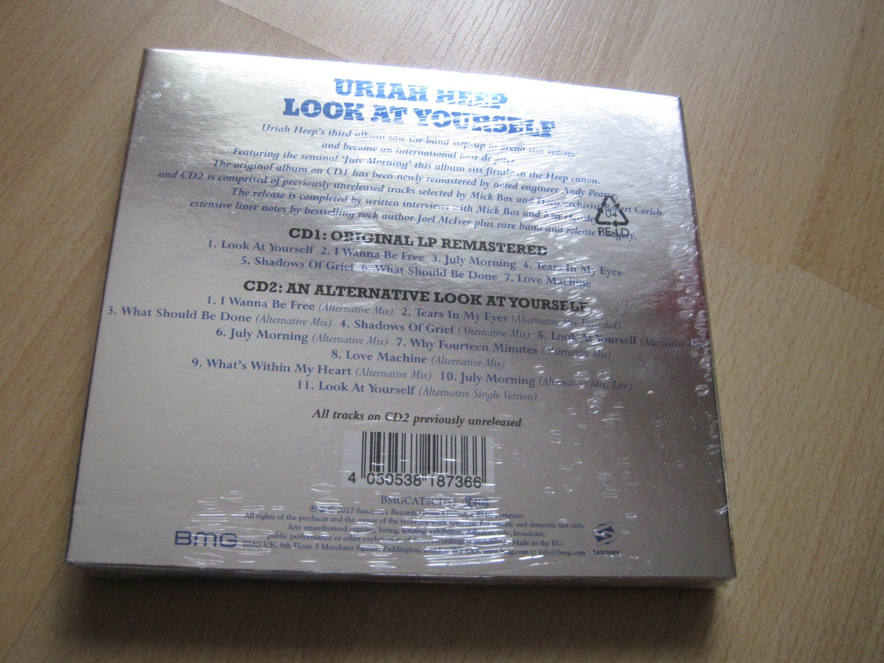 CDs: Uriah Heep Look At Yourself CD Remastered NEU – Neu und originalverpackt aus Gossau SG von Noryflory 1