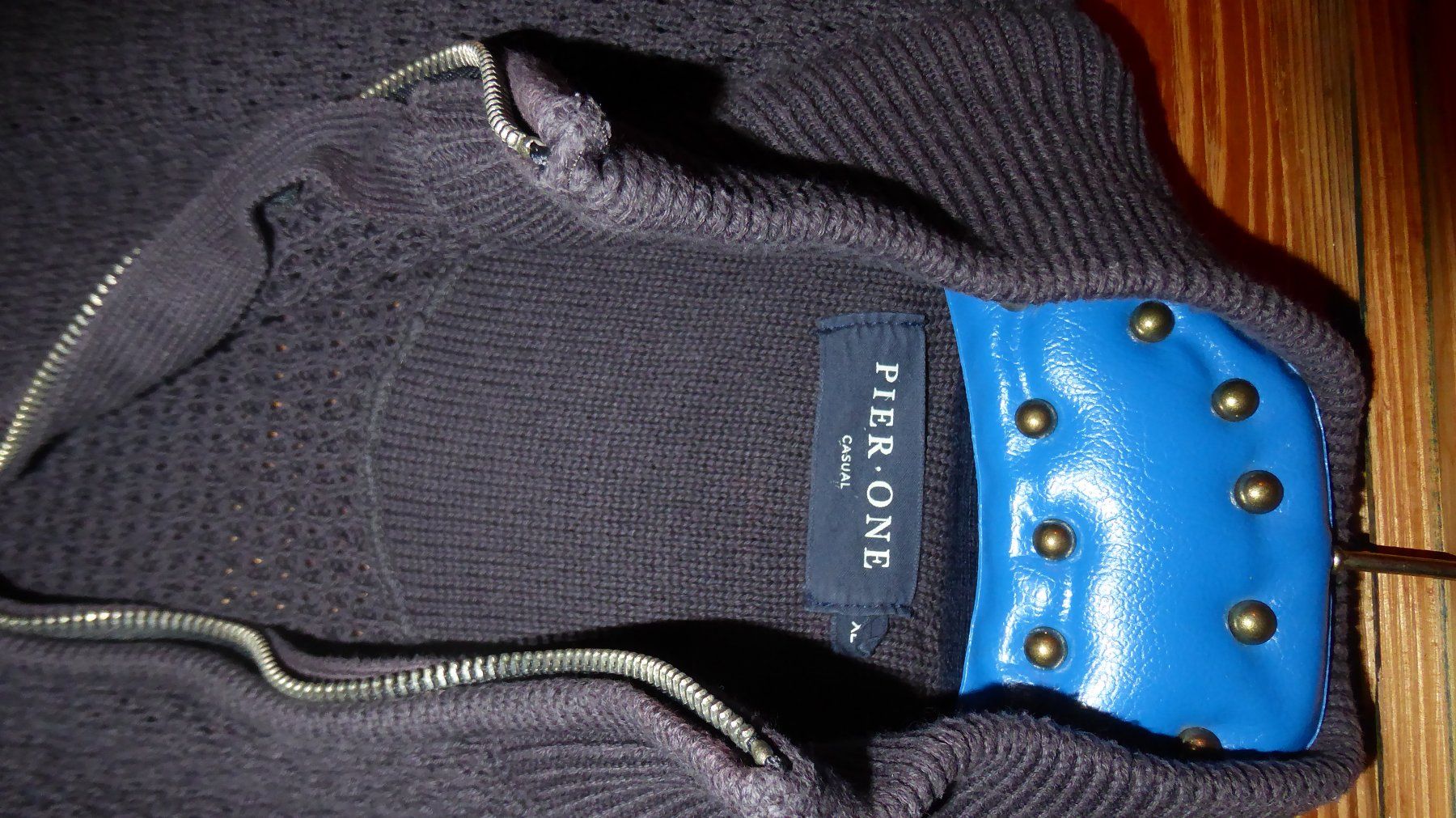 Maglioni & Felpe: Dunkel Grauer /d. Violetter Pullover Gr L PIER ONE – Usato da Sargans venduto da Benziner 3