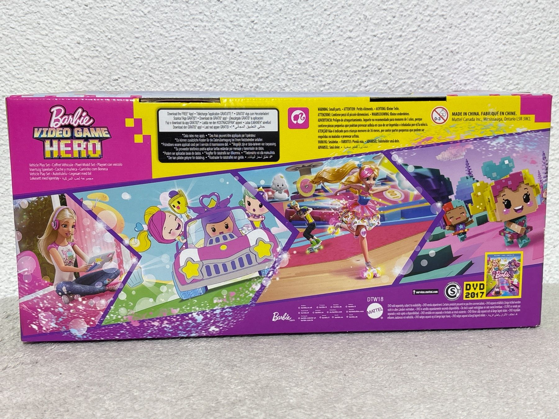 Spielzeuge: Barbie Video Game Hero - Puppe, Auto & DVD – Neu und originalverpackt aus Oberegg von MR-shop 1